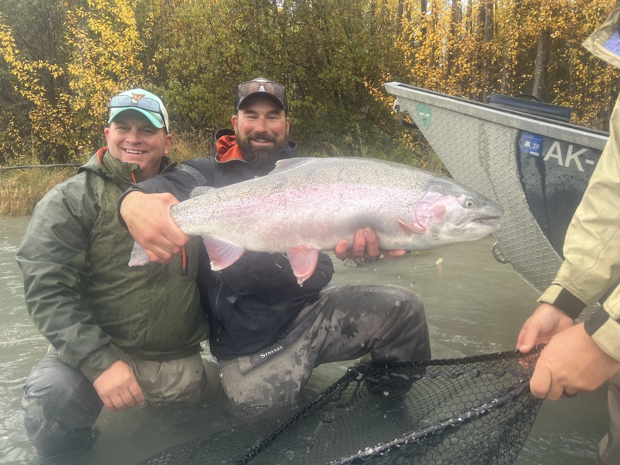 Big Rainbow Trout | Catching Big Trout in Alaska